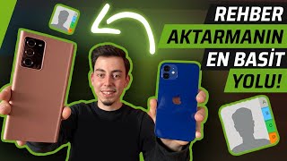 Rehber nasıl aktarılır Android telefona geçiyorum 1 [upl. by Acimaj541]