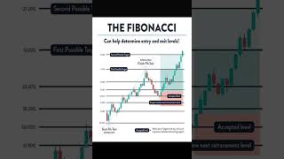 The Fibonacci can help determine entry amp exit levels trading technicalanalysis trading [upl. by Sheepshanks]