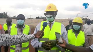 Siaya Governor Rasanga inspects the 20000 seater Siaya stadium to be completed by December 2020 [upl. by Ttelrats990]