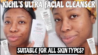 THE BEST CLEANSER EVER  KIEHLS ULTRA FACIAL CLEANSER REVIEW [upl. by Bernete265]