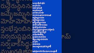 వారాహి దేవిమూల మంత్రంఓం నమో వారాహి దేవియే నమఃOm namo varahi Devi namahMoola mantram [upl. by Anrev]