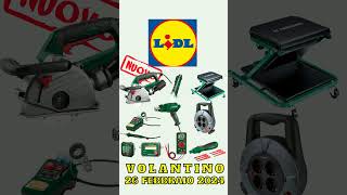 VOLANTINO LIDL PARKSIDE 26 E 29 FEBBRAIO 2024 lidl parkside performance faidate bricolage [upl. by Nairot]