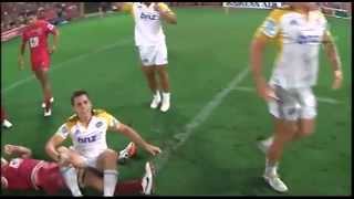 Referee pushes off rugby player [upl. by Carine]