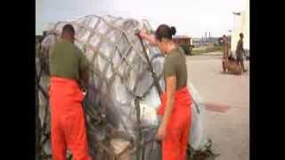 US Marine Corps  Typhoon Haiyan Philippine Disaster Prep [upl. by Neehsas]