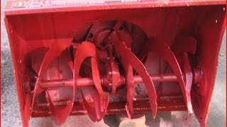 Paint Your Rusty Snowblower Before Winter [upl. by Ahsemed]