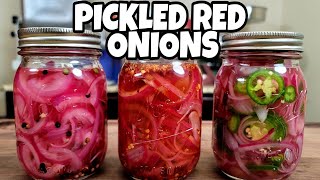 Easy Pickled Red Onions Recipe [upl. by Mahau367]