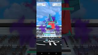 Pokémon Go CryptoRaid CryptoPorygon ShadowPorygon Solo [upl. by Darren]