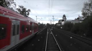 Führerstandsmitfahrt  Cab Ride S68 WuppertalVohwinkel  Düsseldorf Hbf  Langendfeld Rhld [upl. by Zertnom]