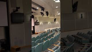 Empty classroom at Stanford University [upl. by Odraode]