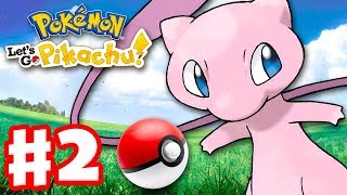 Pokemon Lets Go Pikachu and Eevee  Gameplay Walkthrough Part 2  How to Get Mew Poke Ball Plus [upl. by Kaitlin558]