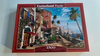 Puzzle Themed terrace Castorland 1500 [upl. by Huesman811]