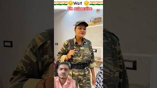 Jai javan Jai kisan Ek subscribe army emotional indianarmy shorts [upl. by Ramso]