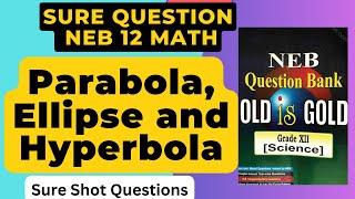 🔴 Parabola Ellipse And Hyperbola One Shot  Class 12 NEB Math [upl. by Ahsele257]