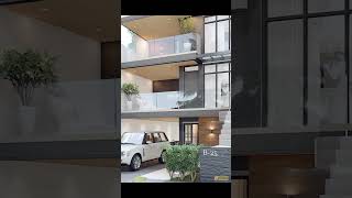 3 STOREY HOUSE DESIGN simplehousedesign casa tinyhouse modernhouse [upl. by Yemrej]