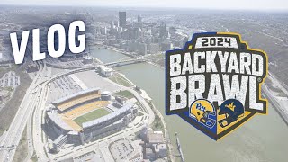 2024 Backyard Brawl Vlog  WVU at Pitt [upl. by Gavan727]