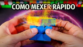 FINGERTRICKS  COMO MEXER O CUBO MÁGICO MAIS RÁPIDO [upl. by Suirtemid]