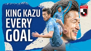 EVERY King Kazu Goal with Yokohama FC  JLEAGUE [upl. by Aenat]