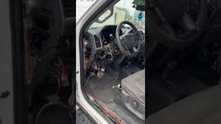 2017 ford f550 towing remote start installation and programming إضافة تشغيل عن بعد [upl. by Hgielrac]