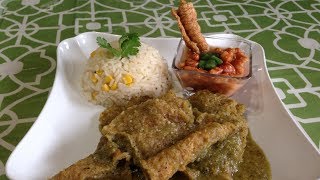 CHICHARRON EN CHILE VERDE RECETA DELICIOSA [upl. by Idnor]