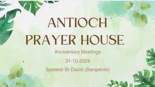 Antioch Anniversary Special Meeting 31102024 Part1 [upl. by Maclay]