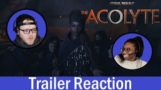 THE ACOLYTE  OFFICIAL STAR WARS TRAILER REACTION [upl. by Ehcnalb]