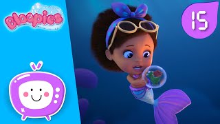 LITTLE MERMAID 🧜🏾💜 BLOOPIES 🧜‍♂️💦 SHELLIES 🧜‍♀️💎 FULL Episodes 🎁 CARTOONS for KIDS in English [upl. by Acinyt676]