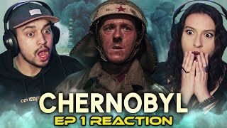 CHERNOBYL 1X1 REACTION  12345  FIRST TIME WATCHING [upl. by Iralam]