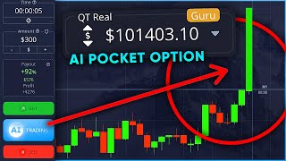 70 to 101000 with AI TRADING on POCKET OPTION Check and Verdict [upl. by Bunker166]