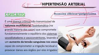 Patologia Geral  Hipertensão Arterial [upl. by Glennis847]