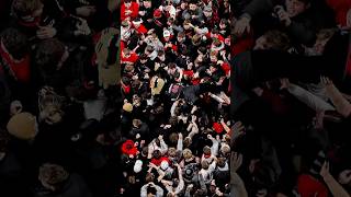 Bearcats Basketball Student Section Storms the Court cincinnati bearcats collegebasketball [upl. by Llewxam190]