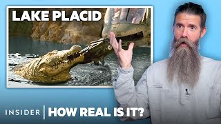 Crocodile Wrangler Rates 12 Alligator Attacks In Movies And TV  How Real Is It  Insider [upl. by Ynatsed]