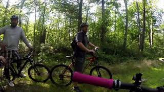 Mountain Biking  F Gilbert State Forest  Foxboro MA  Explicit [upl. by Minetta631]