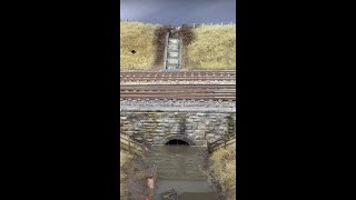 4 trains pass by on Britains Biggest Model Railway Heaton Lodge JunctionShorts ModelRailway [upl. by Akemal241]