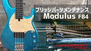 Modulus FB4 【メンテナンス記録】ブリッジパーツメンテナンス [upl. by Nowd515]