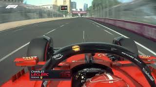 2023 Charles Leclercs F1 Pole Lap Azerbaijan Grand Prix  assettocorsa [upl. by Adnylam]