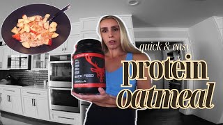 Quick amp Easy Protein Oatmeal [upl. by Toy]