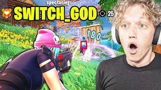 I Spectated The BEST SWITCH Player In Fortnite [upl. by Nodnalb270]