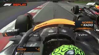 Leaked Funny Radio McLaren Lando Norris Incident With Max Verstappen At The Austrian Grand Prix F1 [upl. by Nodroj339]