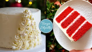 Шикарный Праздничный Торт «Красный Бархат»  Подробный Рецепт  Red Velvet Cake [upl. by Jeconiah]