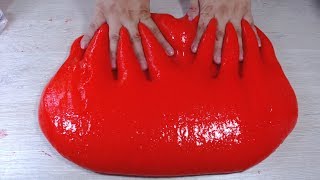 GLOSSY SLIME POKING  Satisfying amp Relaxing Slime Videos [upl. by Odlaumor]