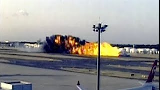 Rare Footage FedEx Flight 80 Crash in Narita International Airport REAL FOOTAGE [upl. by Rebane]