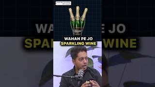 Aakash Gupta talks about the difference between champagne and sparkling wine podcast appurvgupta [upl. by Dehlia]