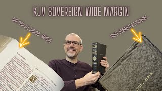 KJVNKJV Sovereign Wide Margin  Genuine Leather [upl. by Miner]