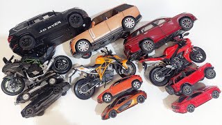 Comparison between Different Scale Model Cars and Bikes in term of Scale size 13  Diecast Model [upl. by Salamone184]