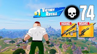 74 Elimination Solo Vs Squads Wins Full Gameplay Fortnite Chapter 5 Keyboard amp Mouse [upl. by Akimit]