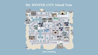 【あつ森】島紹介 完成した冬の島をお散歩＆夢番地公開  My Island Tour  Dream Address Release  Animal Crossing New Horizons [upl. by Ariec]