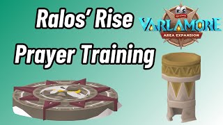 Ralos Rise in Varlamore  New AFK Prayer  Mining Method OSRS [upl. by Layman]