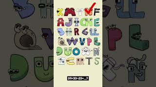 FIND IT FASTEST 🚀👀 Spanish ALPHABET LORE song 6 [upl. by Annora]