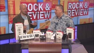 IK Multimedia iRig BlueTurn  Steve Cook  FOX 17 Rock amp Review [upl. by Inalaeham870]