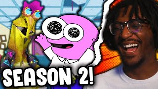 I MISSED THIS  Smiling Friends Season 2 Episode 1 REACTION [upl. by Adaline38]